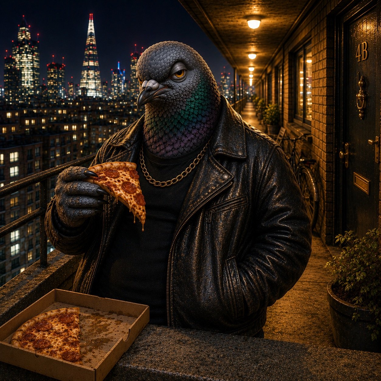 CITY LIFE: PENTHOUSE PIGEONS #2