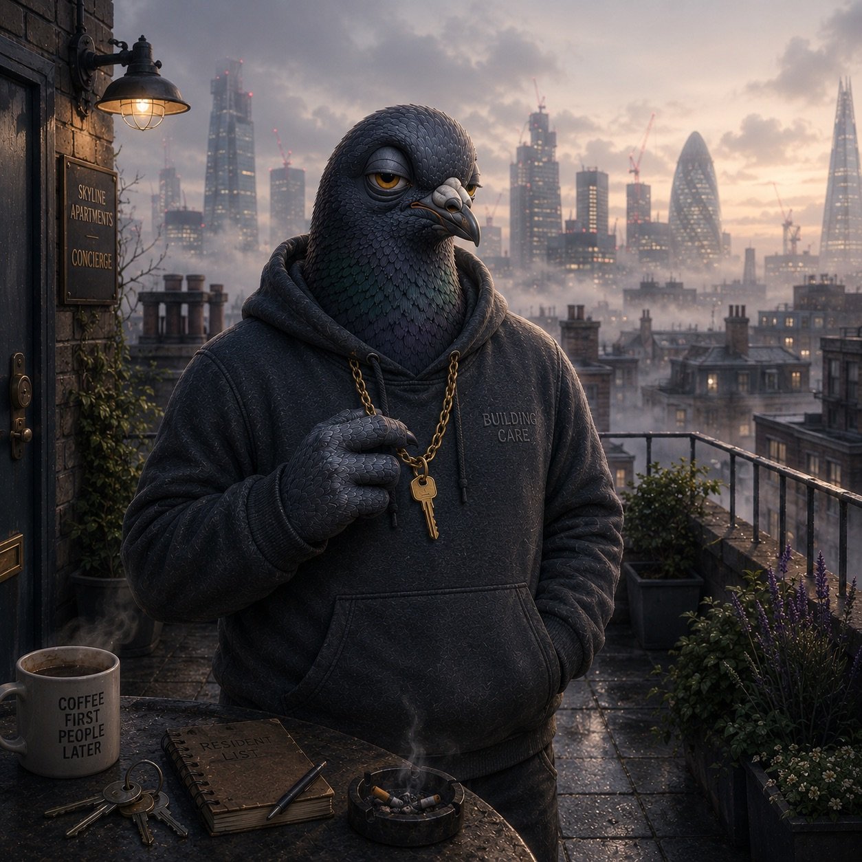 CITY LIFE: PENTHOUSE PIGEONS #3