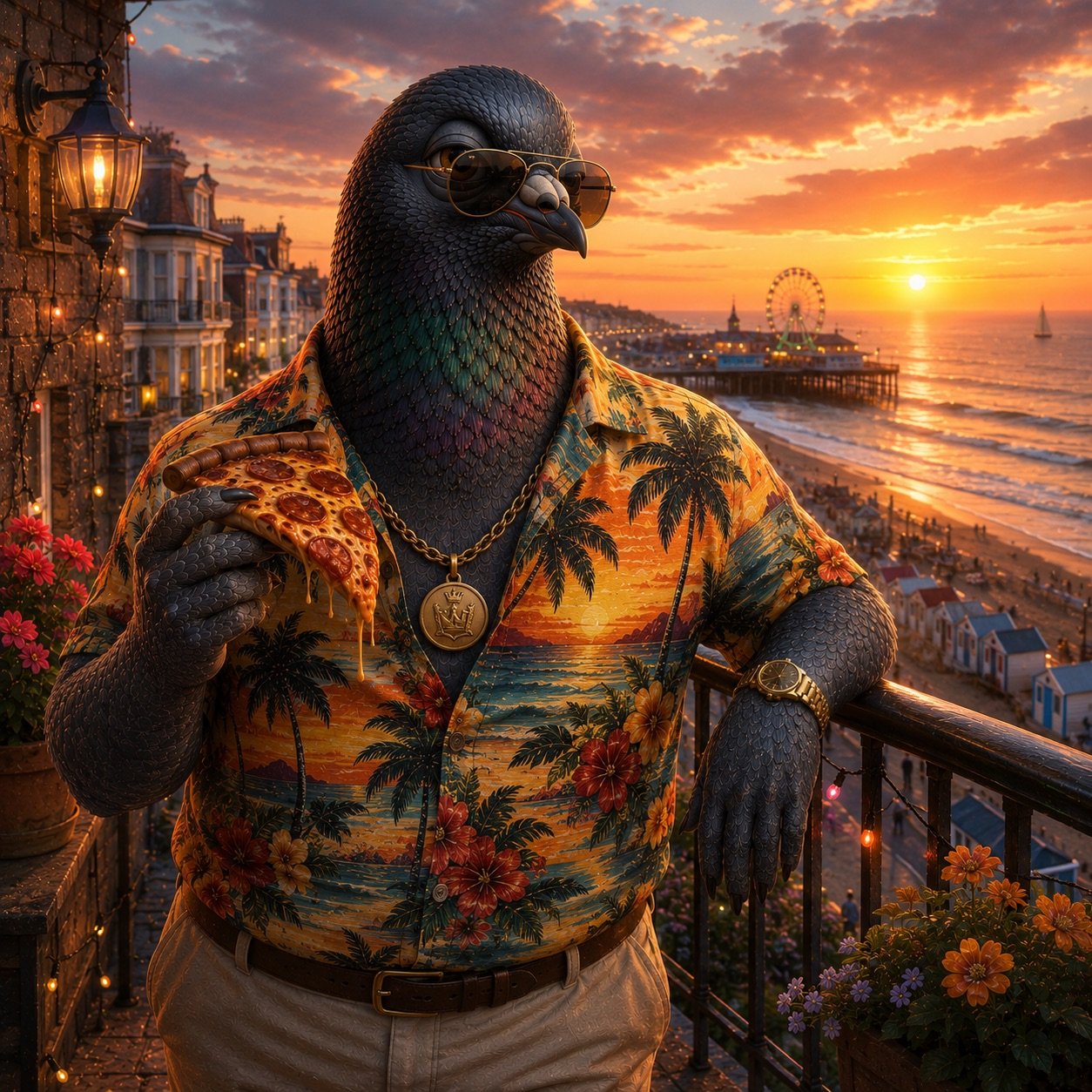 CITY LIFE: PENTHOUSE PIGEONS #4