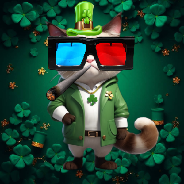 Grumpy Cat St Patrick's Day - ANONs Group #16