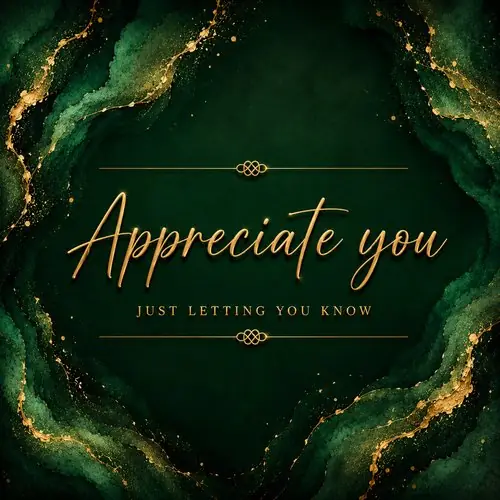 Seasons of Life Thank you Cards - Appreciate You!