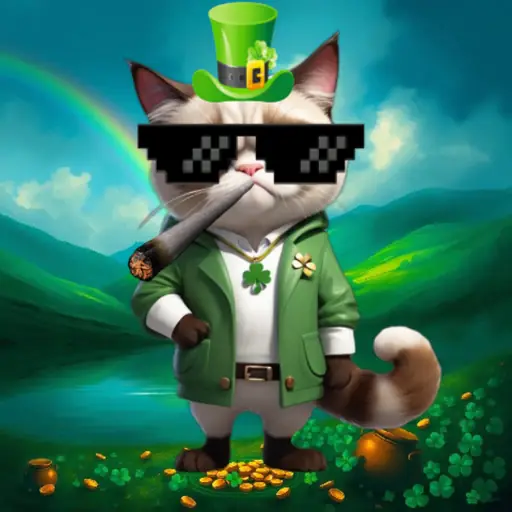 Grumpy Cat St Patrick's Day - ANONs Group