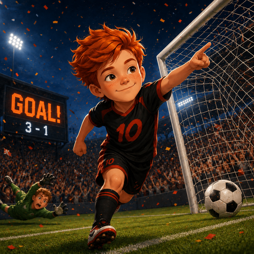 GINGER KID FOOTBALL