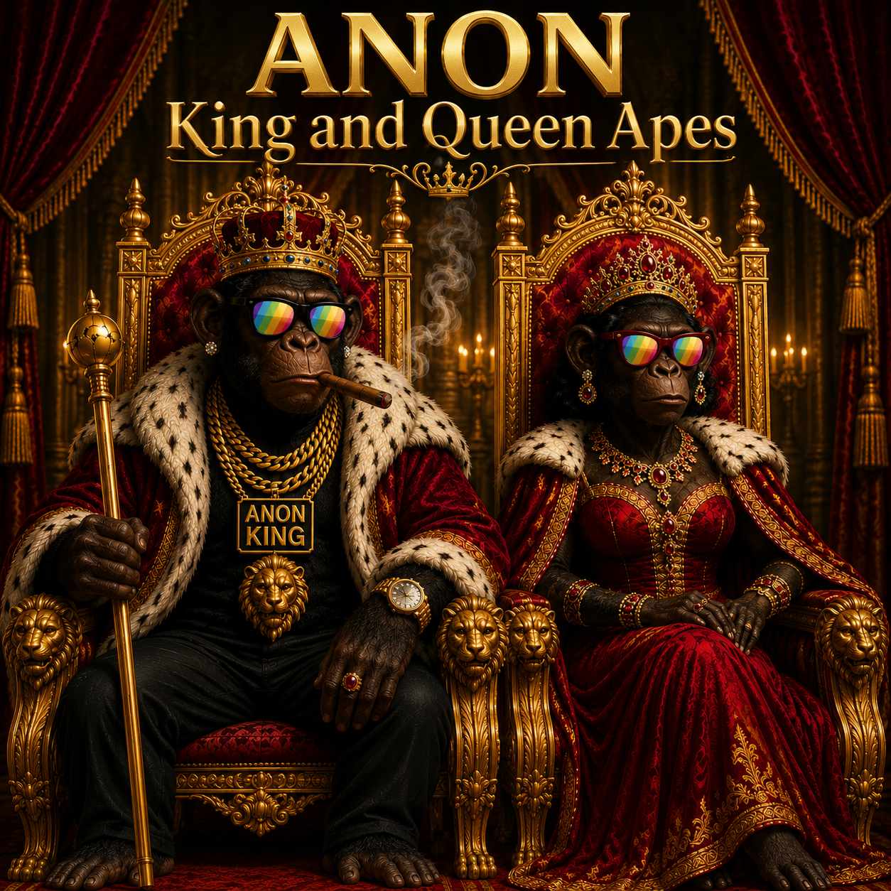 Anon Apes King and Queen Song 